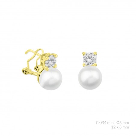 Pendientes de Plata de Ley