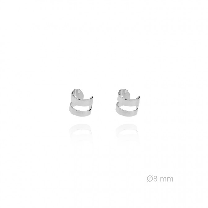 Earcuffs de Plata de Ley