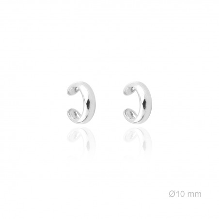 Earcuffs de Plata de Ley