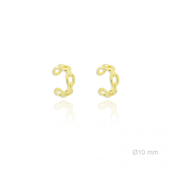 Earcuffs de Plata de Ley