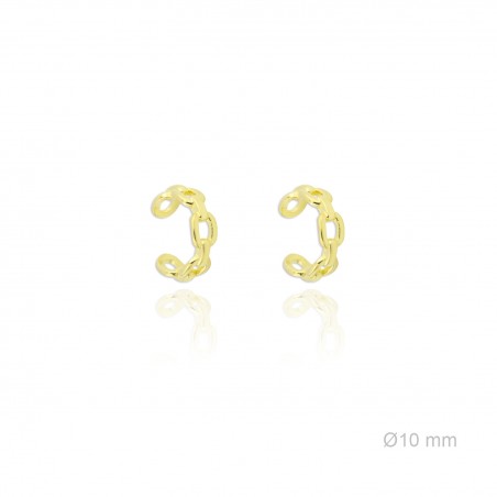 Earcuffs de Plata de Ley