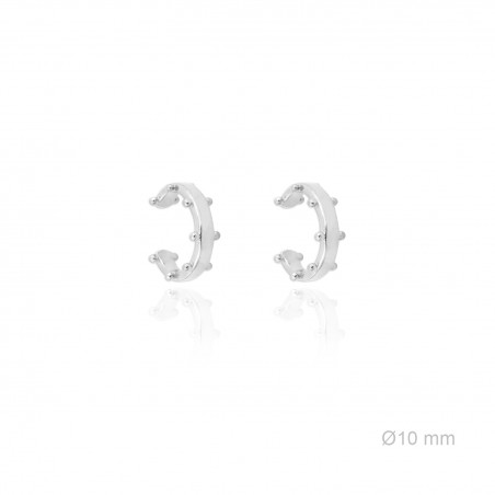 Earcuffs de Plata de Ley