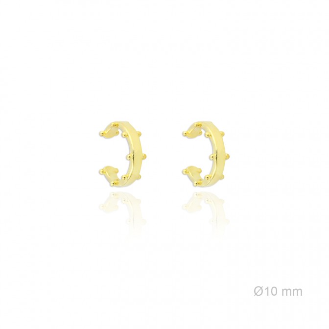 Earcuffs de Plata de Ley