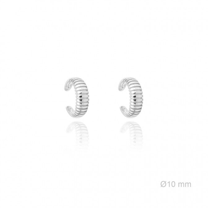 Earcuffs de Plata de Ley