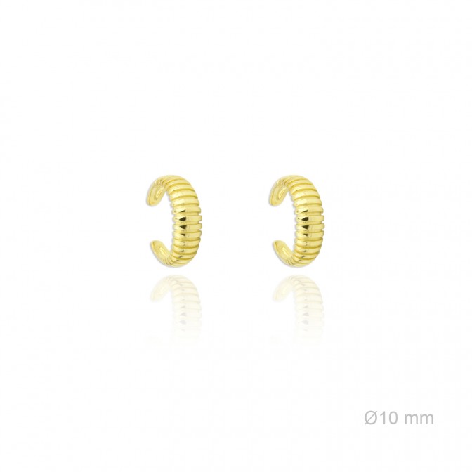 Earcuffs de Plata de Ley