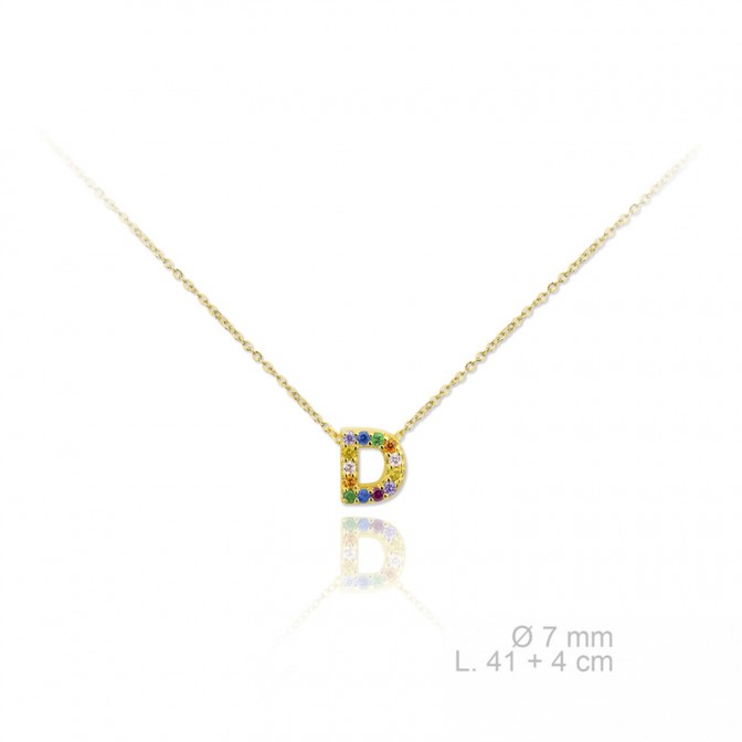 Gargantilla de Plata de Ley | D