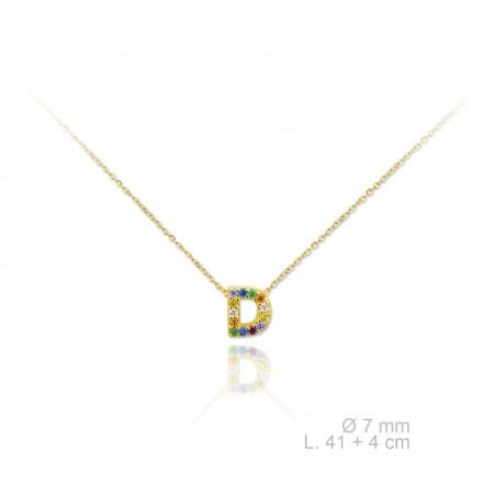 Gargantilla de Plata de Ley | D