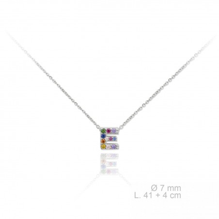 Gargantilla de Plata de Ley | E