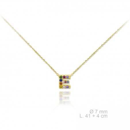 Gargantilla de Plata de Ley | E