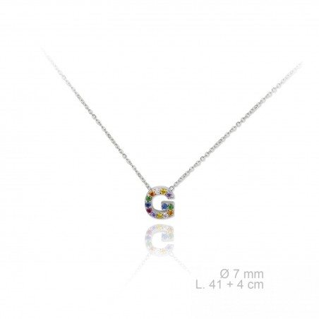 Gargantilla de Plata de Ley | G