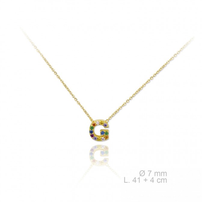 Gargantilla de Plata de Ley | G