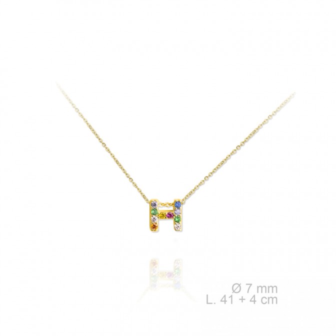 Gargantilla de Plata de Ley | H