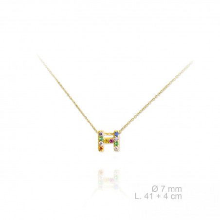 Gargantilla de Plata de Ley | H