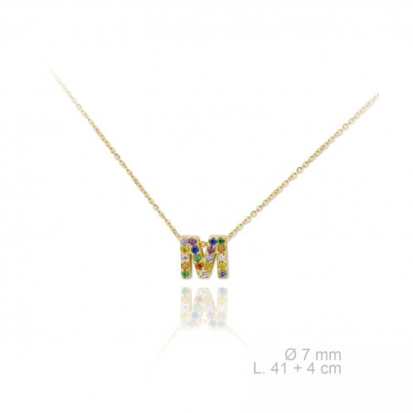 Gargantilla de Plata de Ley | M