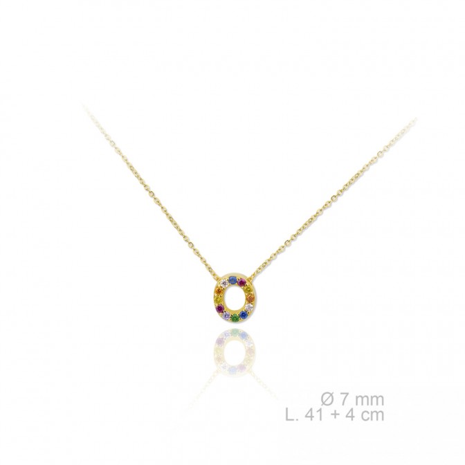 Gargantilla de Plata de Ley | O