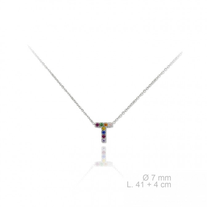 Gargantilla de Plata de Ley | T