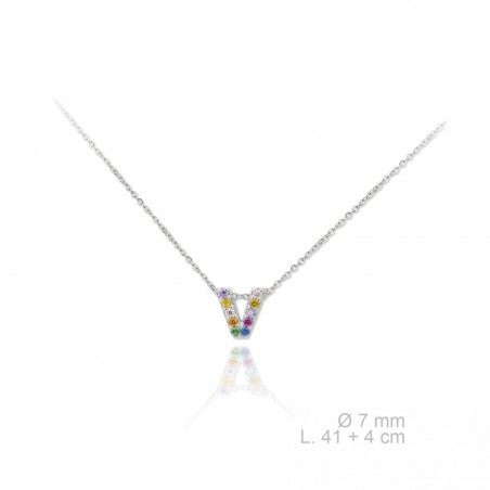 Gargantilla de Plata de Ley | V