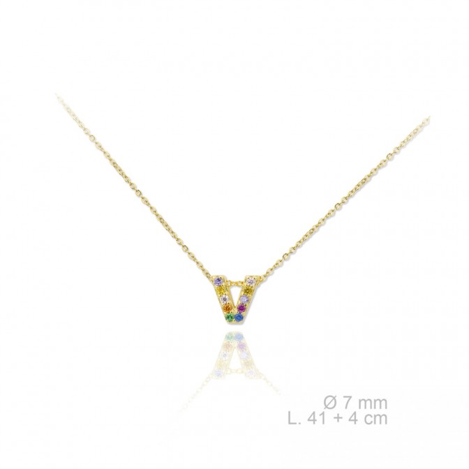 Gargantilla de Plata de Ley | V