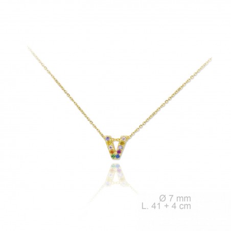 Gargantilla de Plata de Ley | V