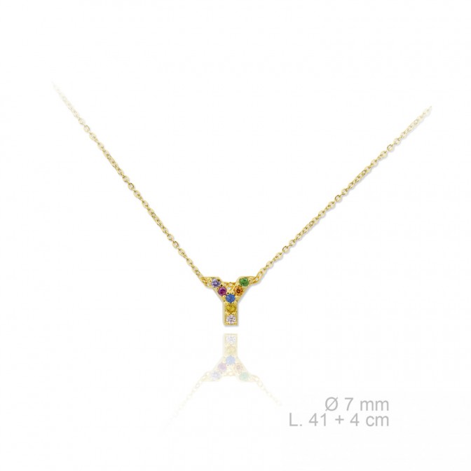 Gargantilla de Plata de Ley | Y