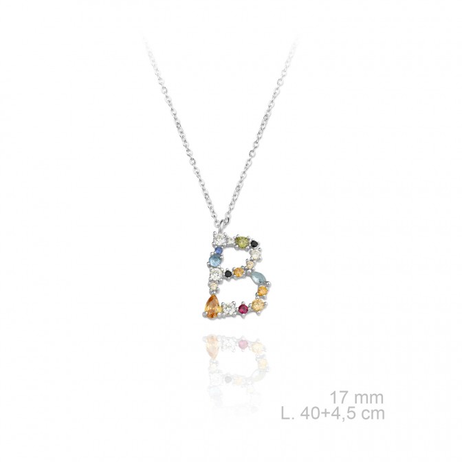 Gargantilla de Plata de Ley | B