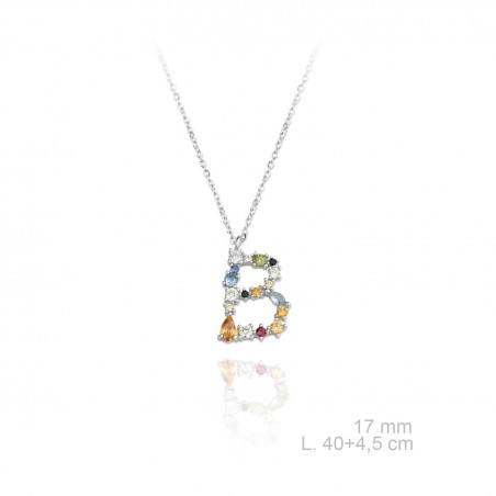 Gargantilla de Plata de Ley | B