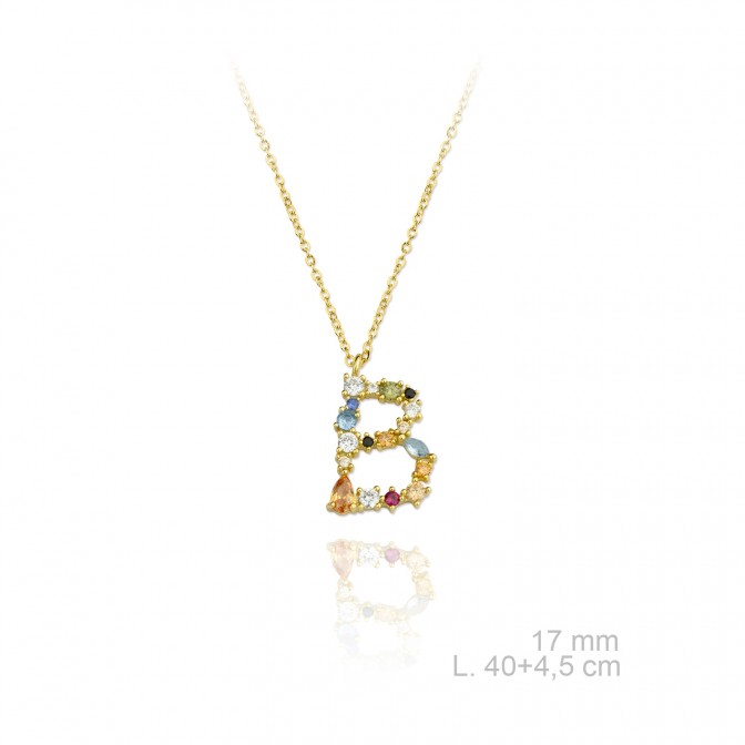 Gargantilla de Plata de Ley | B