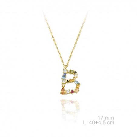 Gargantilla de Plata de Ley | B