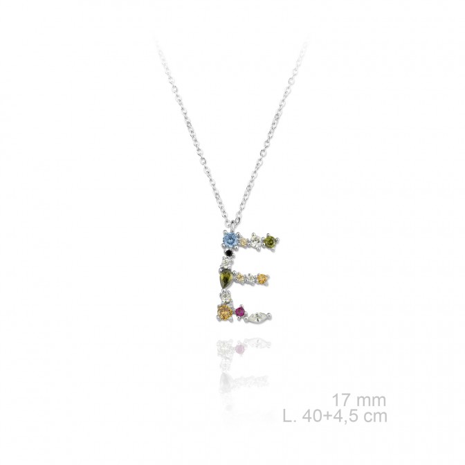 Gargantilla de Plata de Ley | E