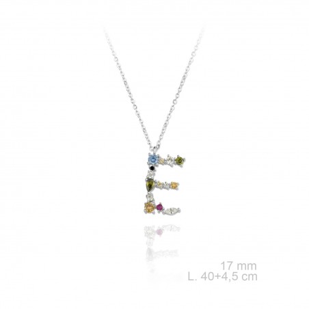 Gargantilla de Plata de Ley | E