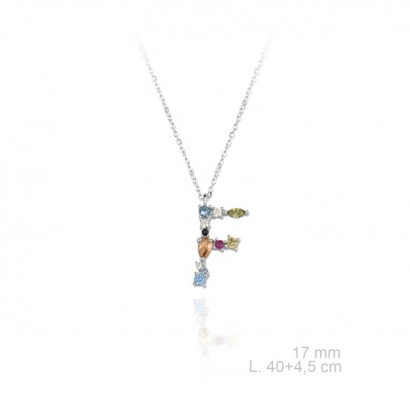 Gargantilla de Plata de Ley | F