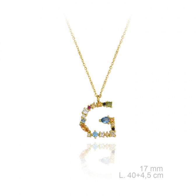 Gargantilla de Plata de Ley | G