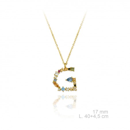 Gargantilla de Plata de Ley | G