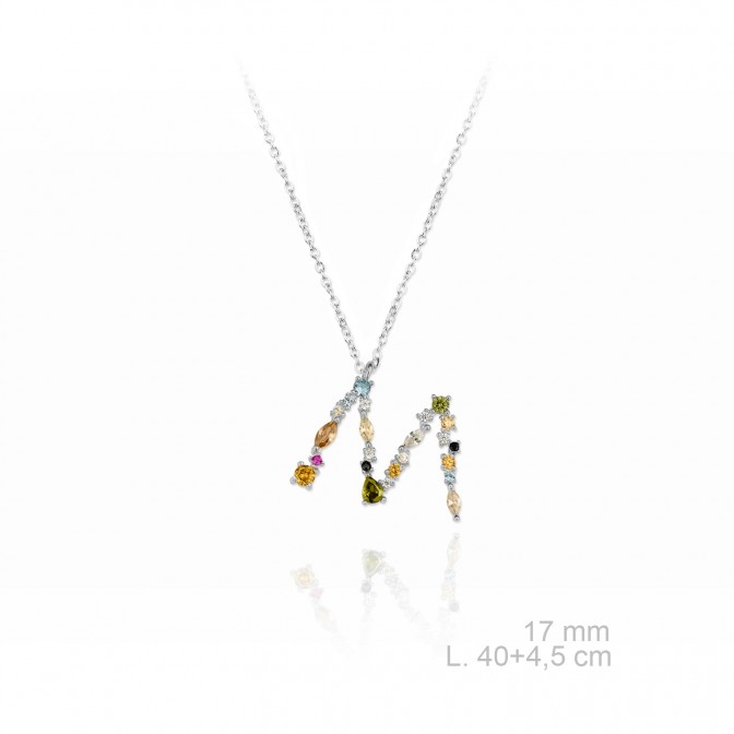 Gargantilla de Plata de Ley | M