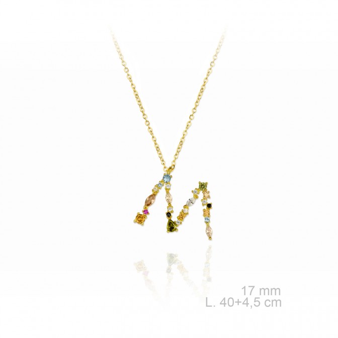 Gargantilla de Plata de Ley | M