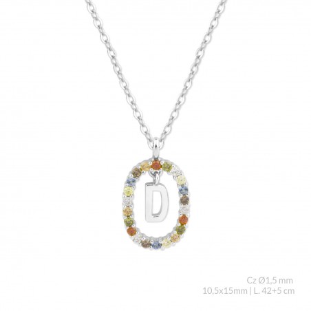 Gargantilla de Plata de Ley | D