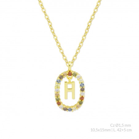 Gargantilla de Plata de Ley | H