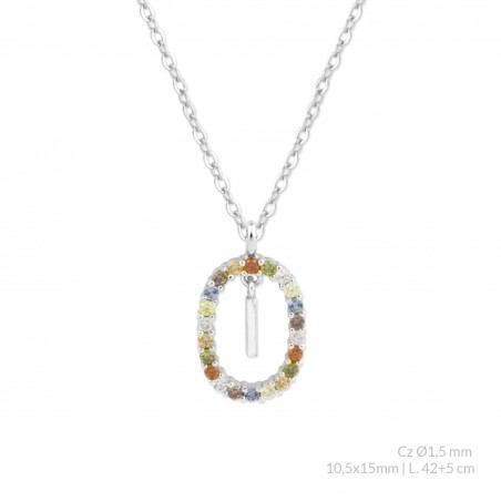 Gargantilla de Plata de Ley | I