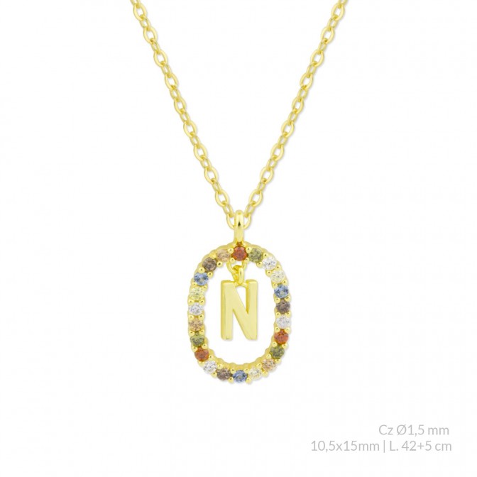 Gargantilla de Plata de Ley | N