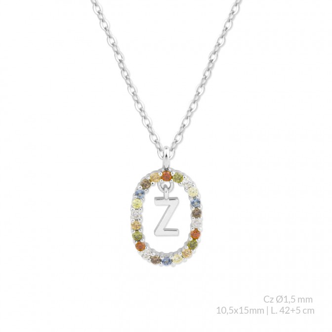 Gargantilla de Plata de Ley | Z