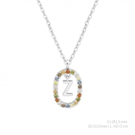 Gargantilla de Plata de Ley | Z