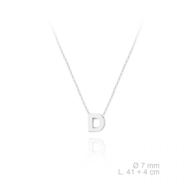 Gargantilla de Plata de Ley | D