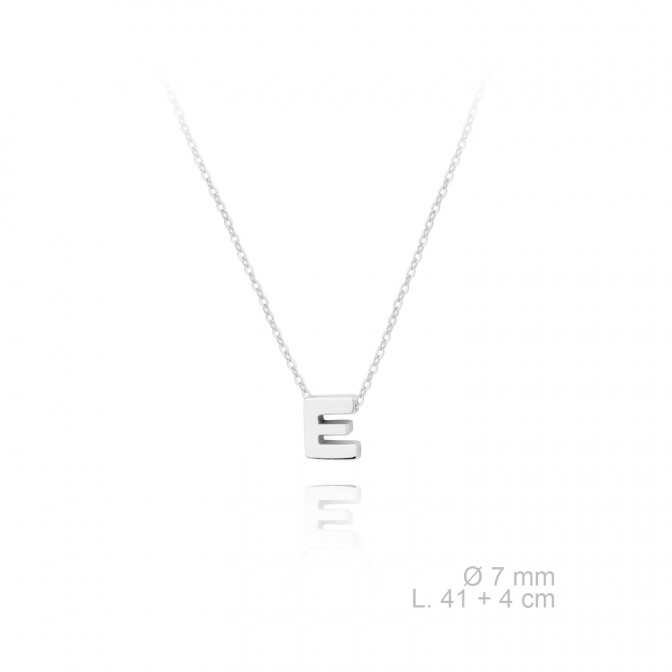 Gargantilla de Plata de Ley | E