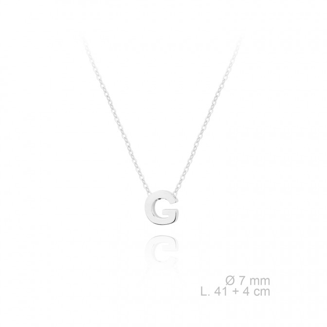 Gargantilla de Plata de Ley | G