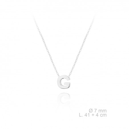 Gargantilla de Plata de Ley | G