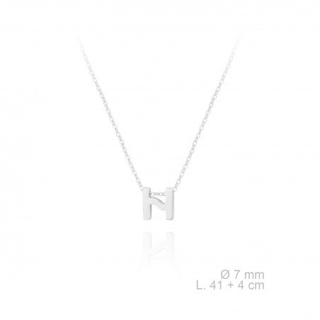 Gargantilla de Plata de Ley | H