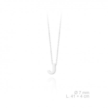 Gargantilla de Plata de Ley | J