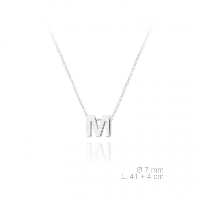 Gargantilla de Plata de Ley | M