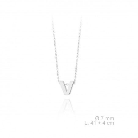 Gargantilla de Plata de Ley | V