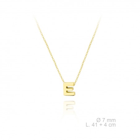 Gargantilla de Plata de Ley | E